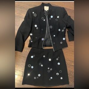 Alberto vintage suit set by Alberto mikali for cache.